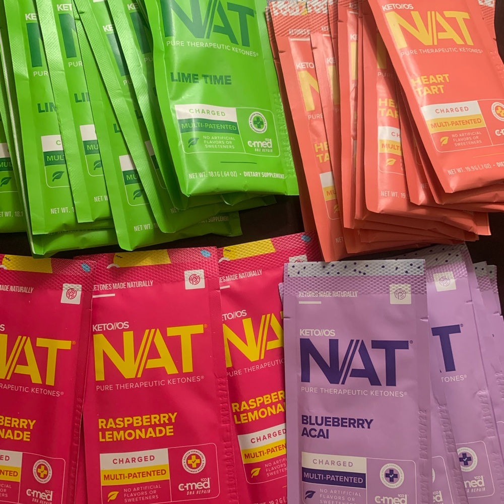 40 NAT Pure Therapeutic Ketones 40 packs